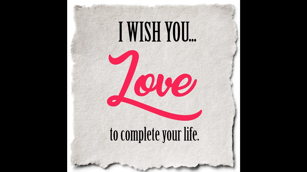 My Wishes for You