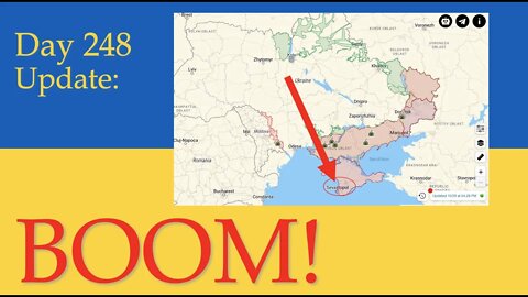 UKRAINE SUCCESSFULLY STRIKES SEVASTOPOL WITH DRONES: What happened on Day 248 of the Russian War