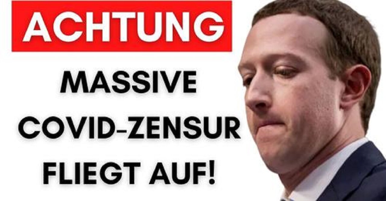 Zuckerberg legt spektakuläres Geständnis wegen Facebook Zensur ab!