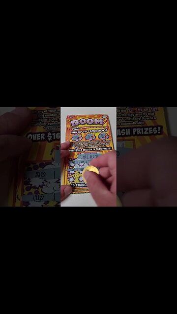 GOOD Winning $5 Lottery Ticket BOOM! #lottery