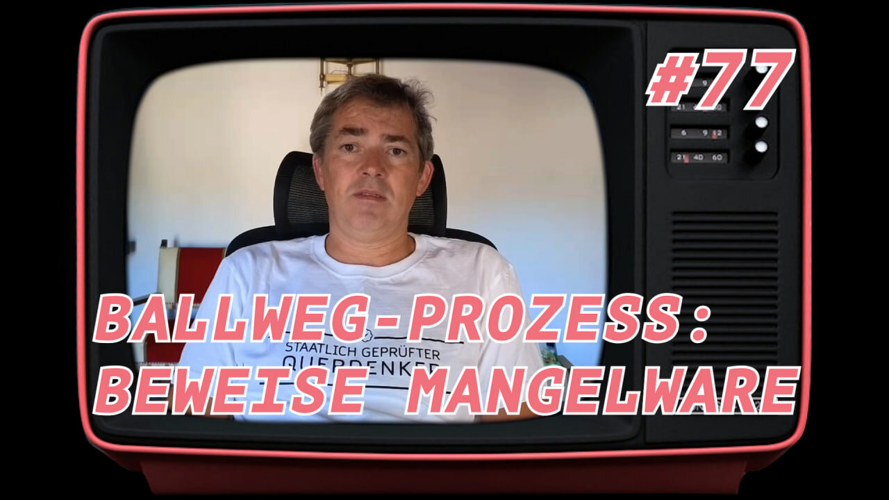 20.10.24...Ballweg Prozess: 🧠🪠👉Beweise Mangelware