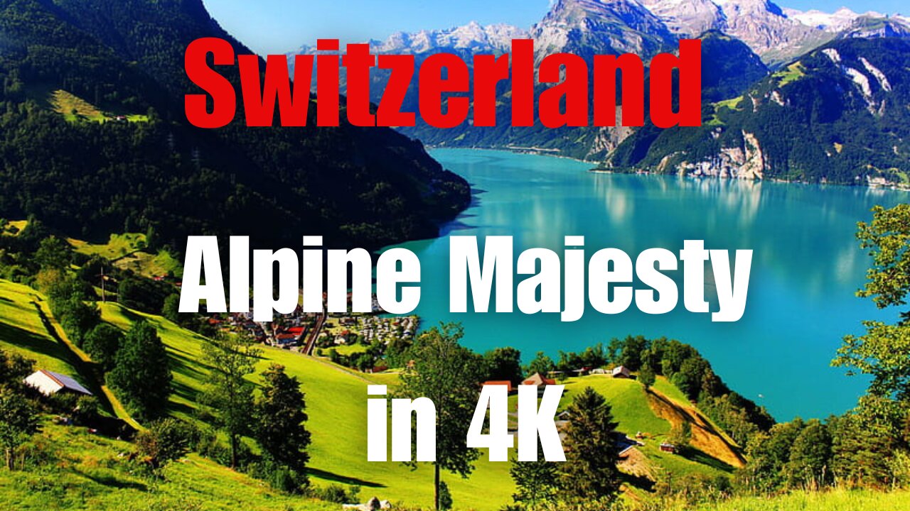 Experience Switzerland's Alpine Grandeur in 4K! 🏞️ #SwissEscape