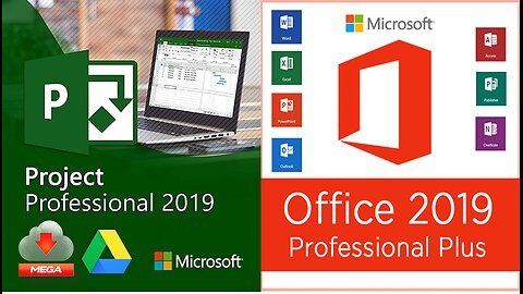 Instalar y Activar OFFICE 2019 y PROJECT 2019 - 64 Bits - INGLES Y ESPAÑOL