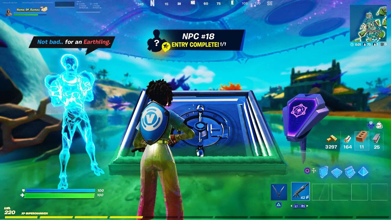 Finding *SECRET NPC* in FORTNITE!