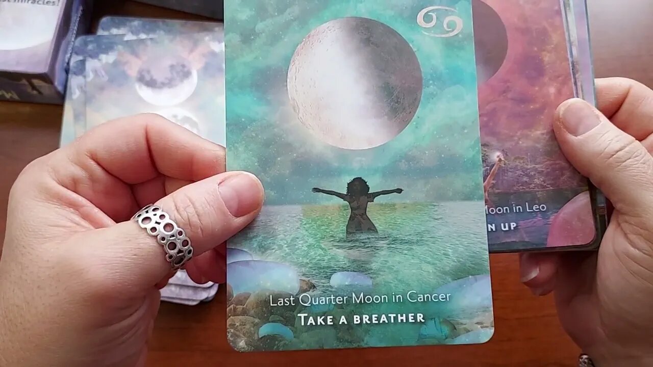 Unboxing Moonology Manifestation Oracle Deck by Yasmin Boland