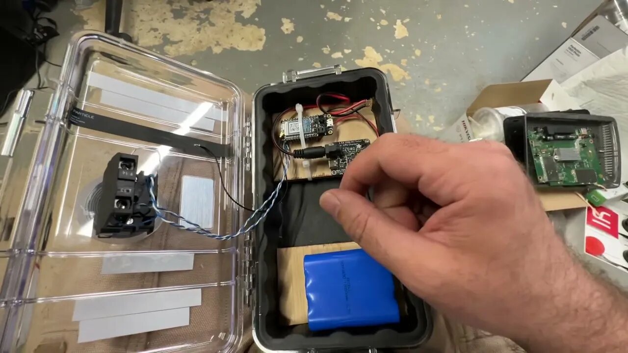 Particle Boron ‘Dash’ button for grain pickup!