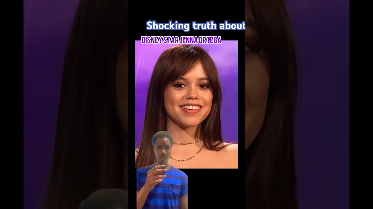 Bizarre #tiktok video about Disney star #jennaortega youth #celebrity #shorts