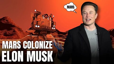 Elon Musk Reveals His Plan To Colonize Mars | Elon Musk | Multi History