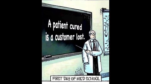 Family Guy reminds us that Big Pharma wants CUSTOMERS$$, not CURES.