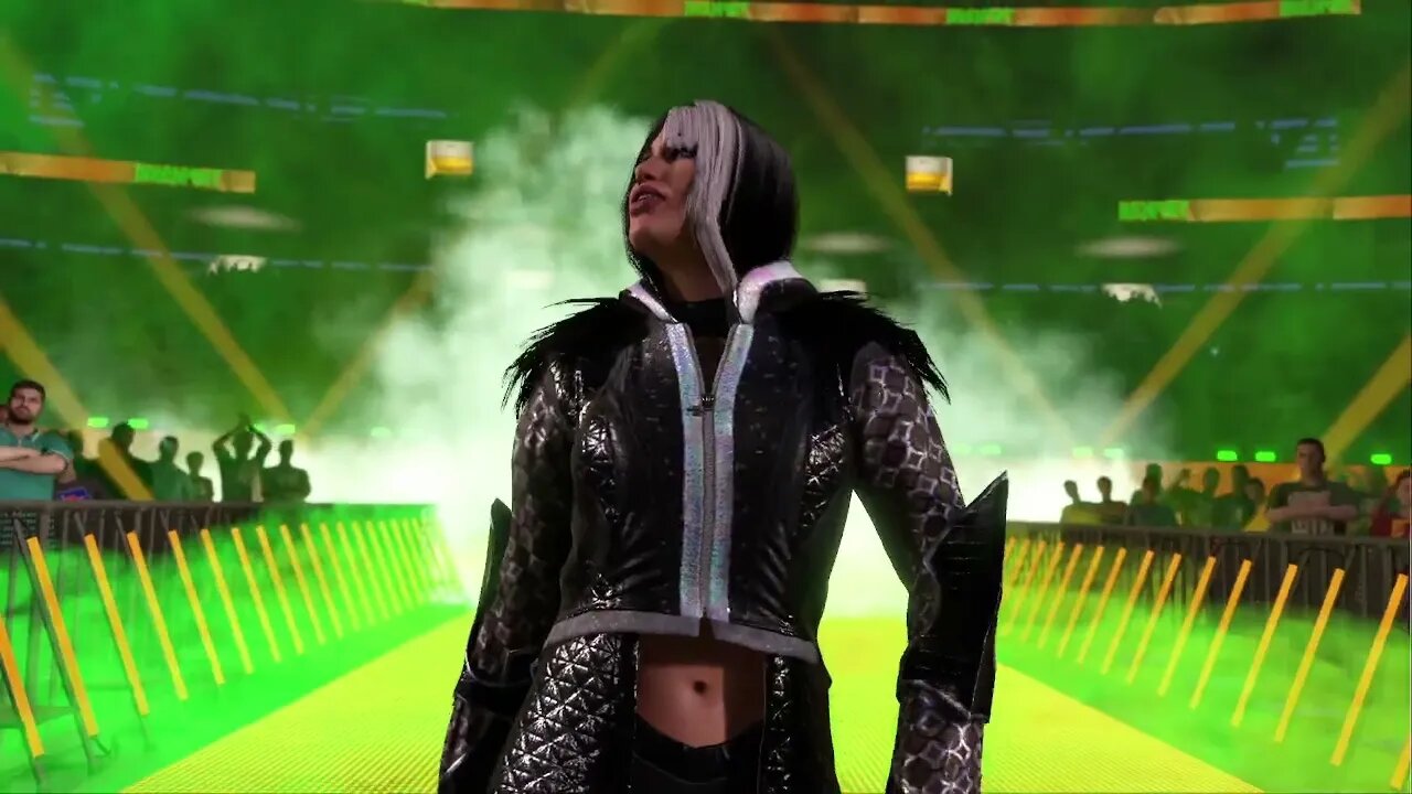 WWE2K23:Blair Davenport Full Entrance!