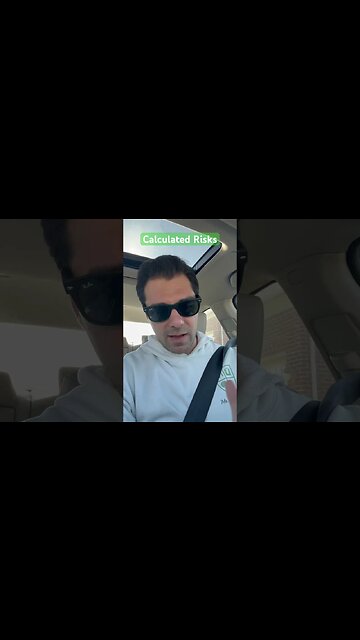 Start Taking Calculated Risks #shorts