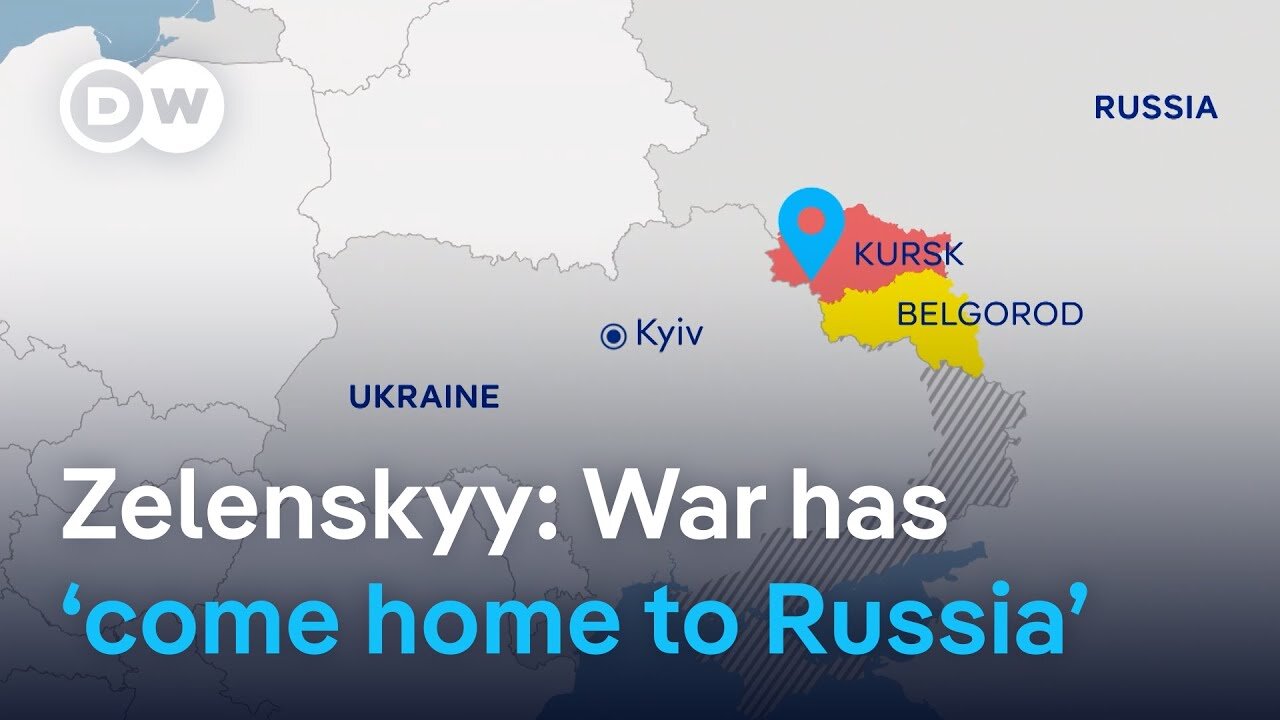 Ukraine says it holds around 1,000 square kilometers of Russian territory | DW News