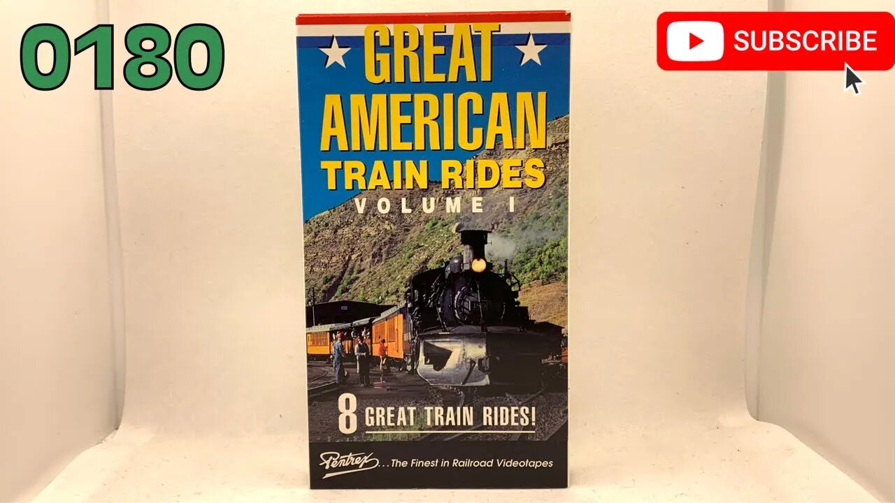 [0180] GREAT AMERICAN TRAIN RIDES, VOL. I (1993) [#VHSRIP #greatamericantrainridesVHS]