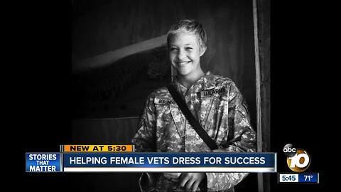 Operation Dress Code is asking you to give to women who were willing to give it all