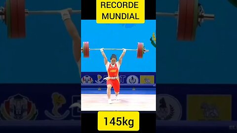 RECORDE MUNDIAL de 145kg no Arremesso de Wei Deng #Shorts