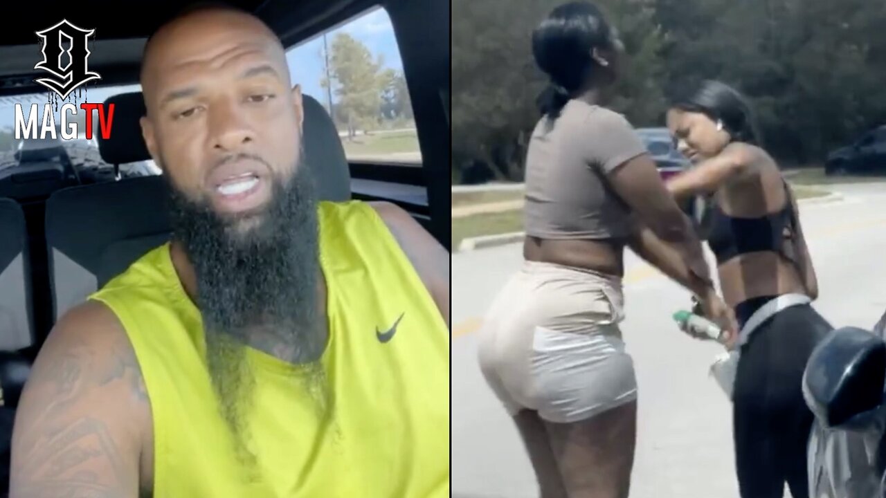 Slim Thug Runs Into Houston Baddies During His Morning Workout! 🍑