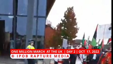 Ipob One Million Man March At The UK ( DAY 2 ) Oct 17, 2022