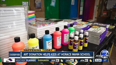 9 Dot Arts donation drive helps kids