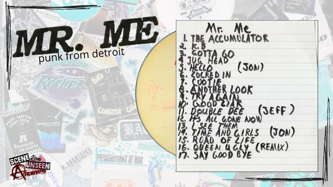 Mr. Me 💿 Watered Down [Full Unreleased CD]. 1999/2000 Punk From Detroit, Unreleased Album.