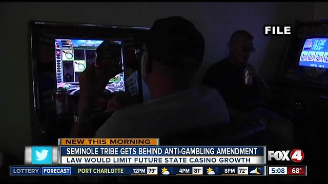 Seminole Tribe pushing for anti-gambling amendment