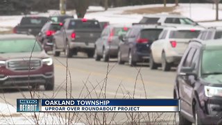 Uproar over roundabout project