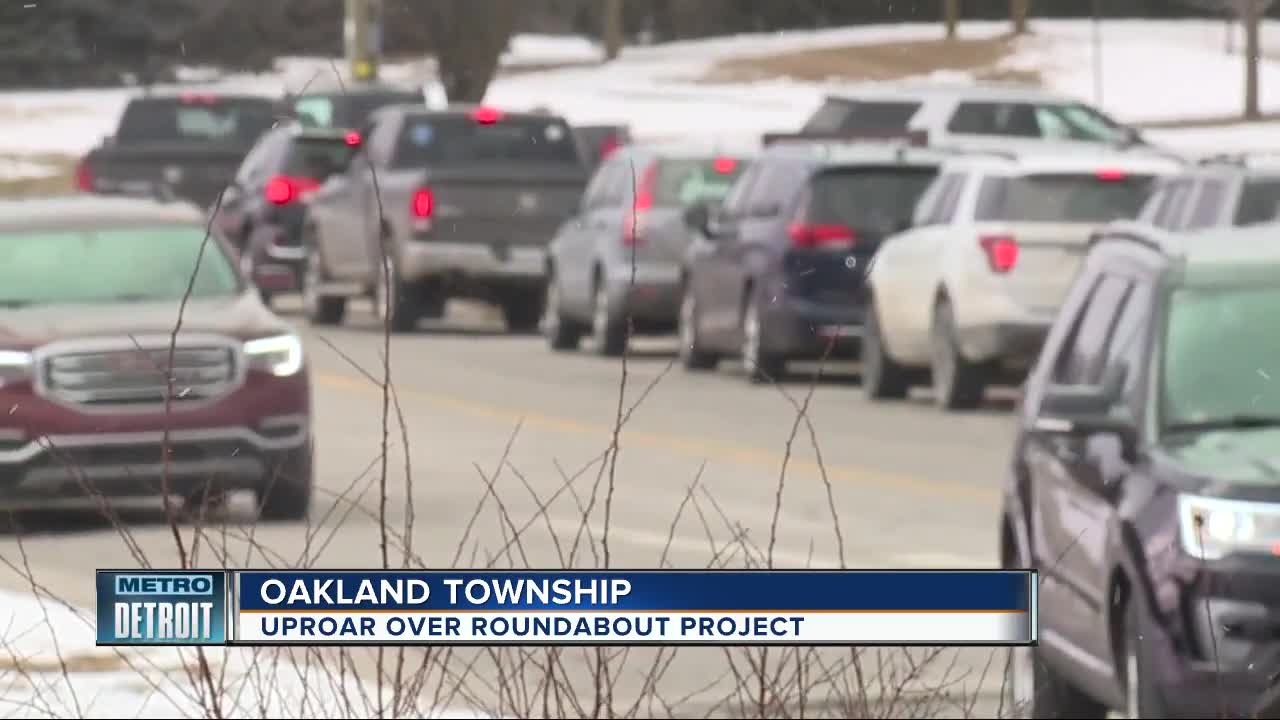 Uproar over roundabout project