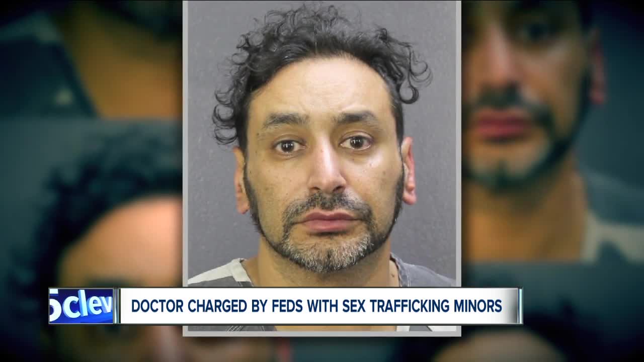 Ohio doctor accused of sex trafficking children between the ages of 12 and 14 years old