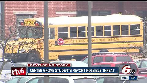 Johnson County deputy called to Center Grove student's house to discuss overheard rumors of threats