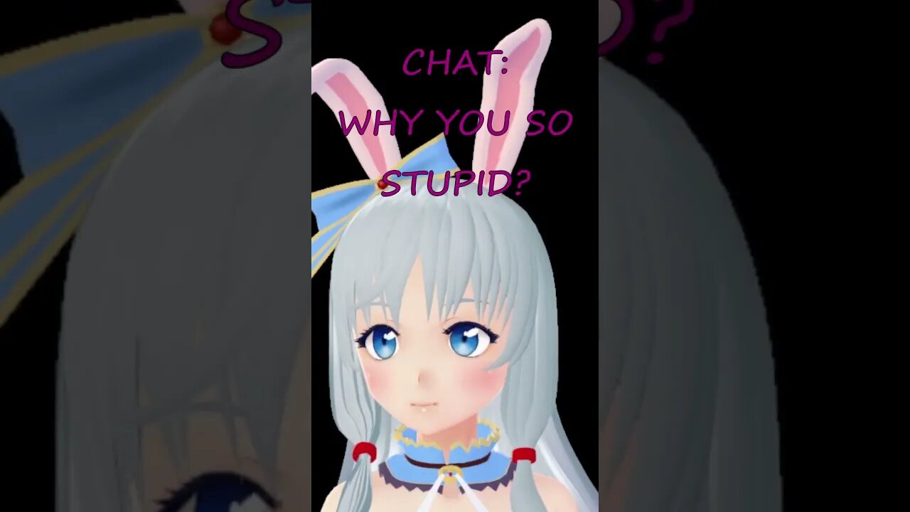 AM I STUPID 🥲 #shorts #vtuber #envtuber #envtubermemes #memes #vtuberuprising #bunnyvtuber