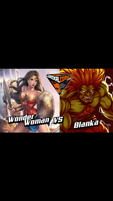 WONDER WOMAN Vs. BLANKA - Comic Book Battles: Who Would Win In A Fight?