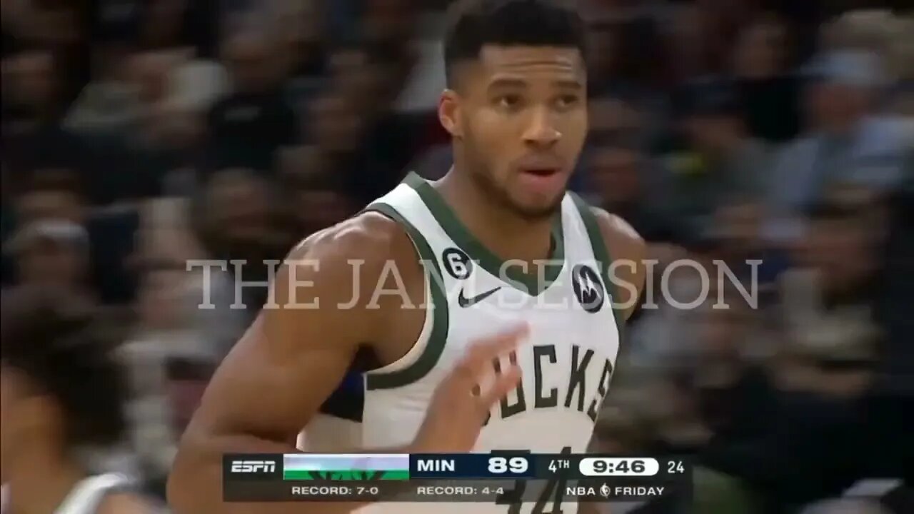 GIANNIS ANTETOKOUNMPO REVENGED AFTER GOT BLOCKED BY FARIED