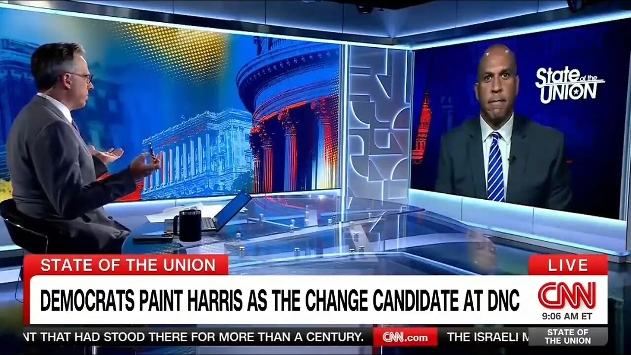 Jake Tapper Actually Confronts Sen Cory Booker On Dems Hypocrisy