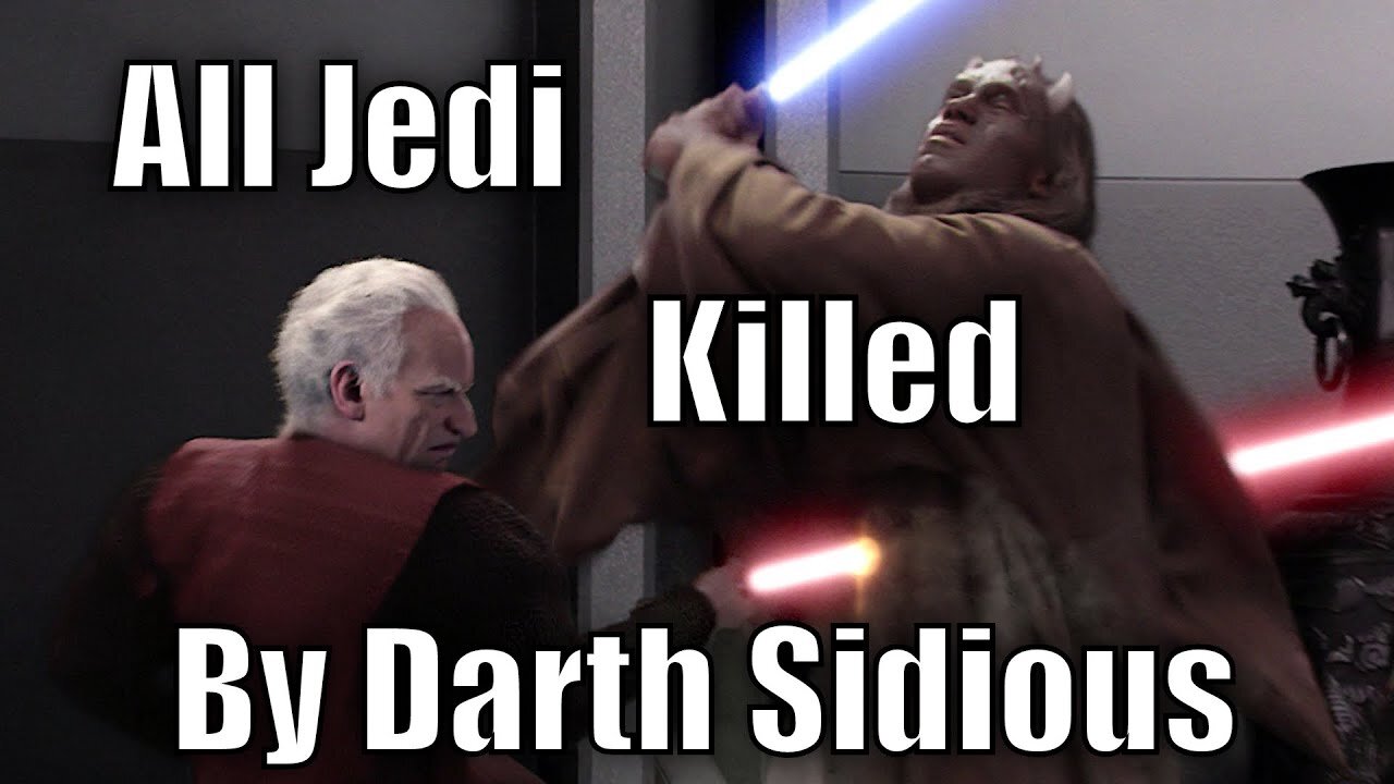 All Jedi Killed By Palpatine Darth Sidious