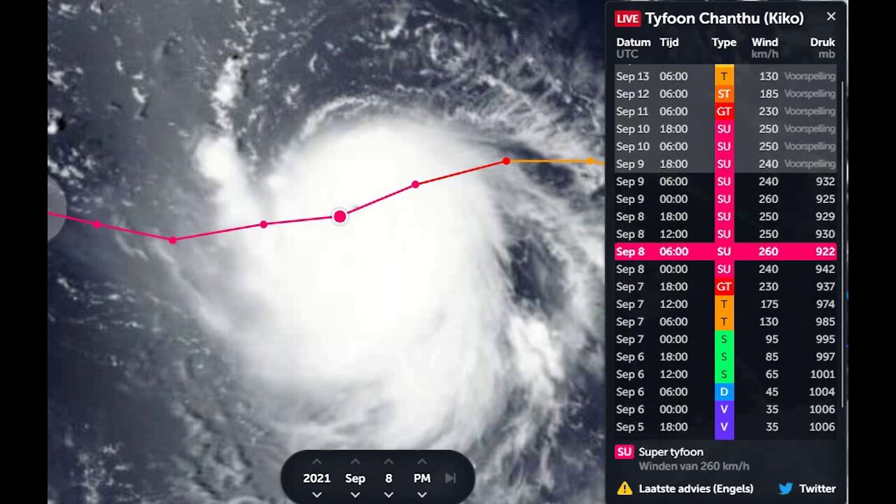 2021-09-09 1200 - Wolken en gif - Tyfoon Kiko