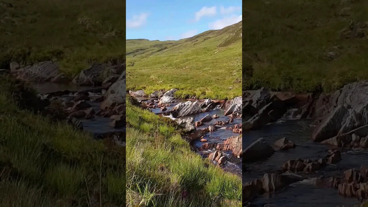 All Na Lairige river Scotland (Part of the Corrour to Spean Bridge hike)