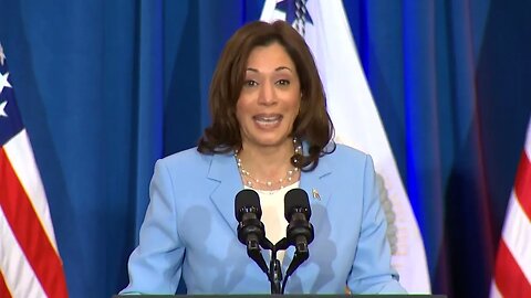 Kamala Harris On Climate Change: "It Is Clear The Clock Is Not Just Ticking — It Is BANGING!"