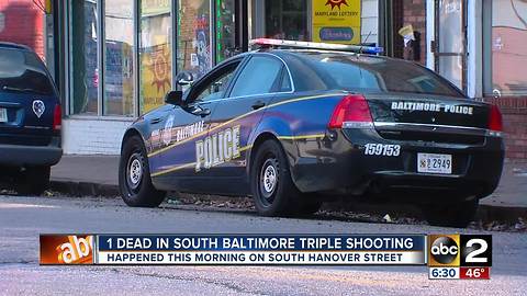 1 dead in triple shooting overnight near Brooklyn