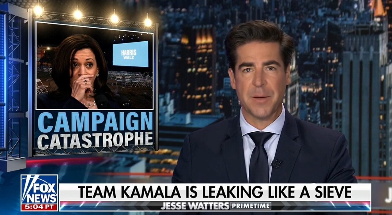 Watters: Kamala Staffers Were Sad But Confused