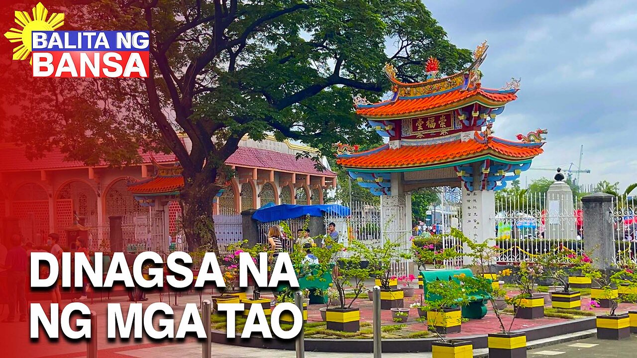 Chinese Cemetery sa Maynila dinagsa na ng mga tao;