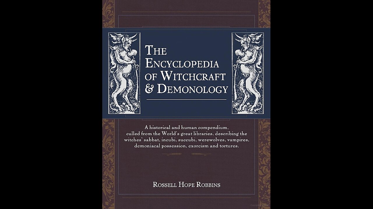 Reading with Eliyah The Encyclopedia of Witchcraft and Demonology #4