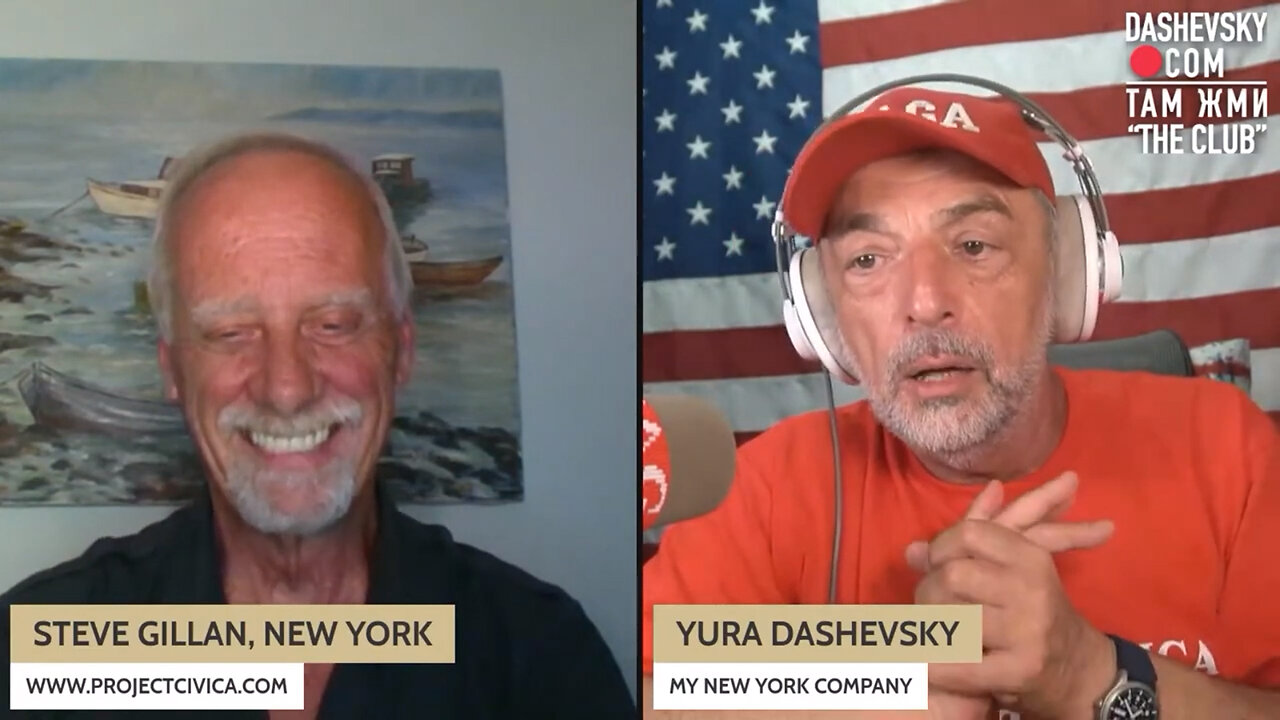 Project Civica Co-founder, Steve Gillan on My New York Company with Yura Dashevsky