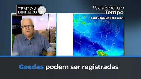 Geadas podem ser registradas na segunda quinzena no Sul do País com excesso de umidade