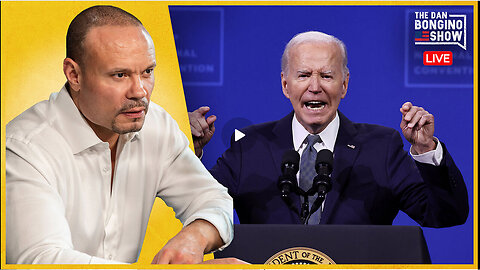 EMERGENCY BROADCAST: Bongino on Biden Dropping Out - 5pm ET