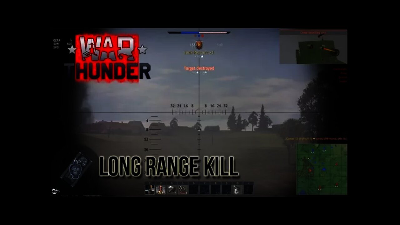 War Thunder! New Map - Long Range Kill