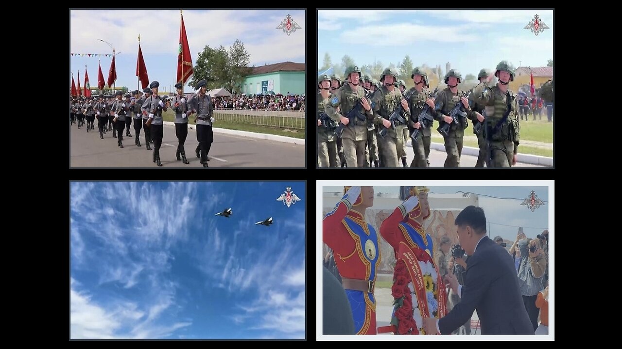 parade dedicated to 85th Anniversary of Soviet-Mongol victory