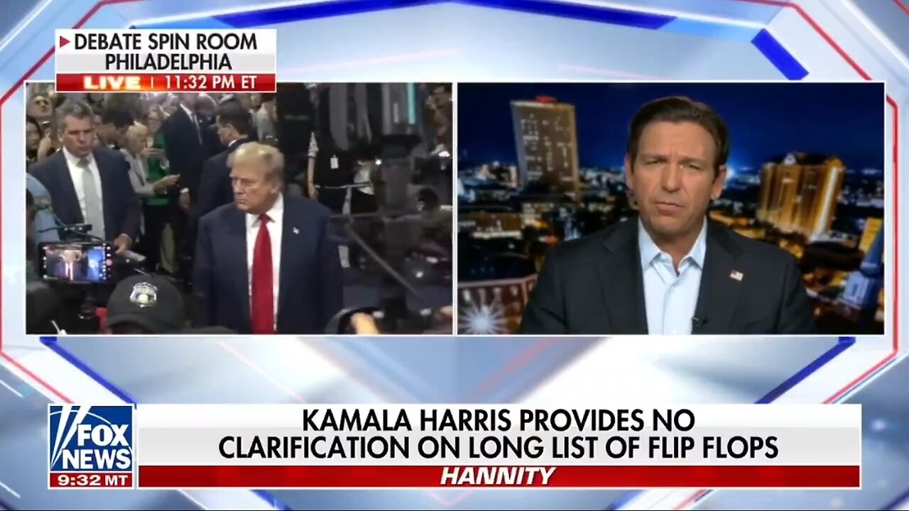 Ron DeSantis RIPS ABC News Moderators