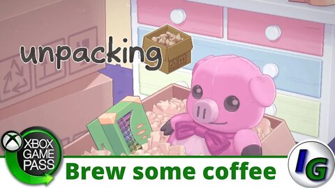 Unpacking Brew some coffee Achievement Guide on Xbox