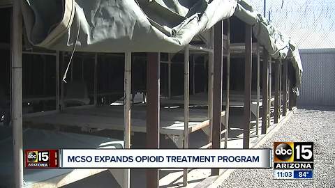 MCSO: Tent City to house opioid treatment programs