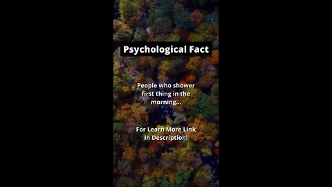 People who... | Psychological Facts