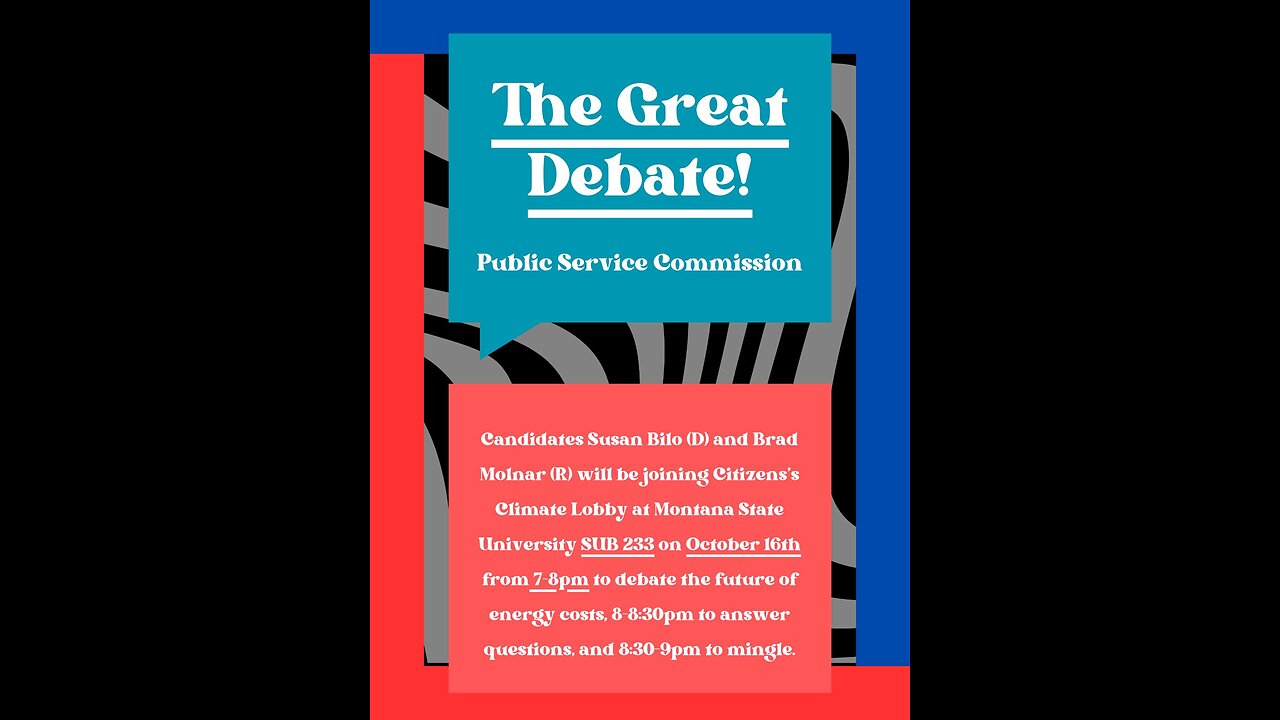 Montana Politics - Public Service Commission Dist. 2 Forum